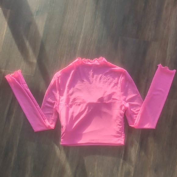 SHEIN Tops - SHEIN Vibrant Pink Apparel Size:4 For Woman.